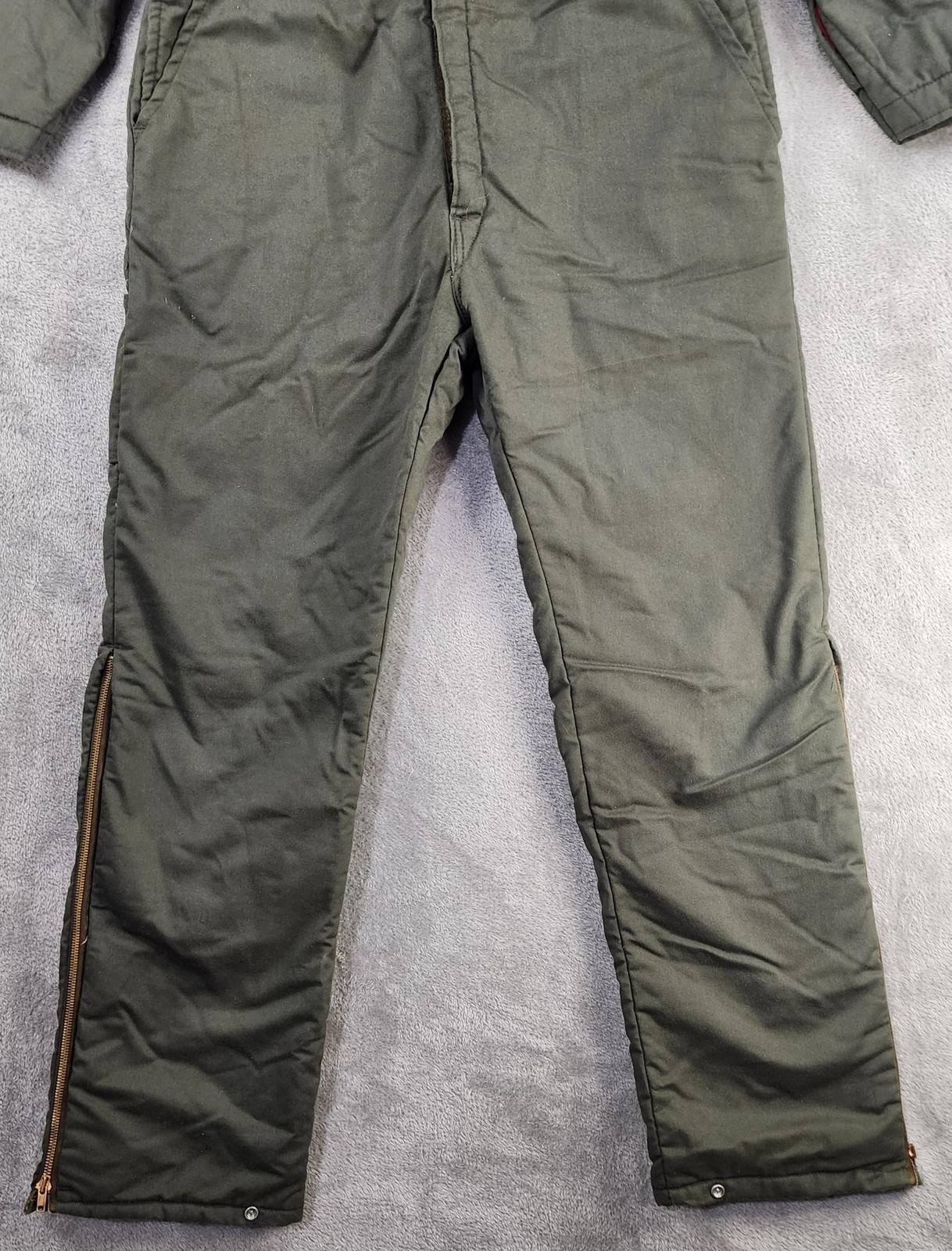 Key Imperial Coveralls Mens 40 Long Green Insulated Quilted Outdoor Workwear VTG