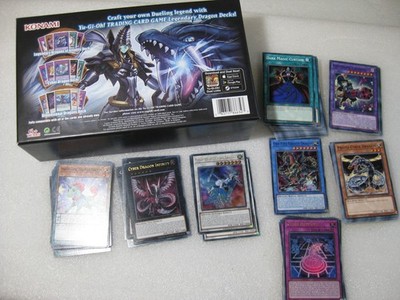 2020 Yu-Gi-Oh 140 Cards Konami Bulk Collection open box set  Dragon Deck