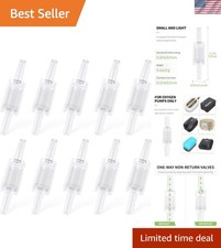 Durable Clear Plastic Check Valves for Preventing Water Backflow in Fish Tanks