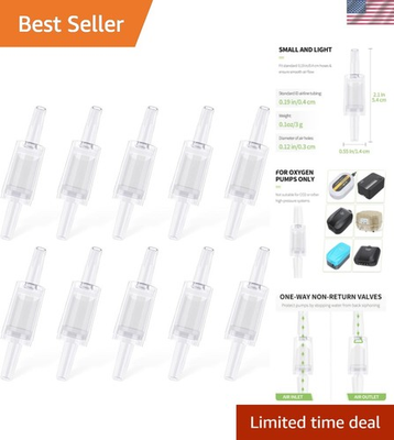 #ad #ad Durable Clear Plastic Check Valves for Preventing Water Backflow in Fish Tanks $12.99