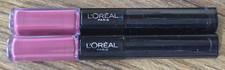 LOT 2 Loreal Infallible Pro Last 2 Step Lipstick 107 VIOLET PARFAIT