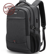 17 Inch Laptop Backpack Water Resistant USB Charging Travel College Work Bag