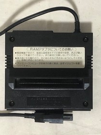 Nintendo AV mod Famicom Disk system Console RAM adapter set Tested H9219635