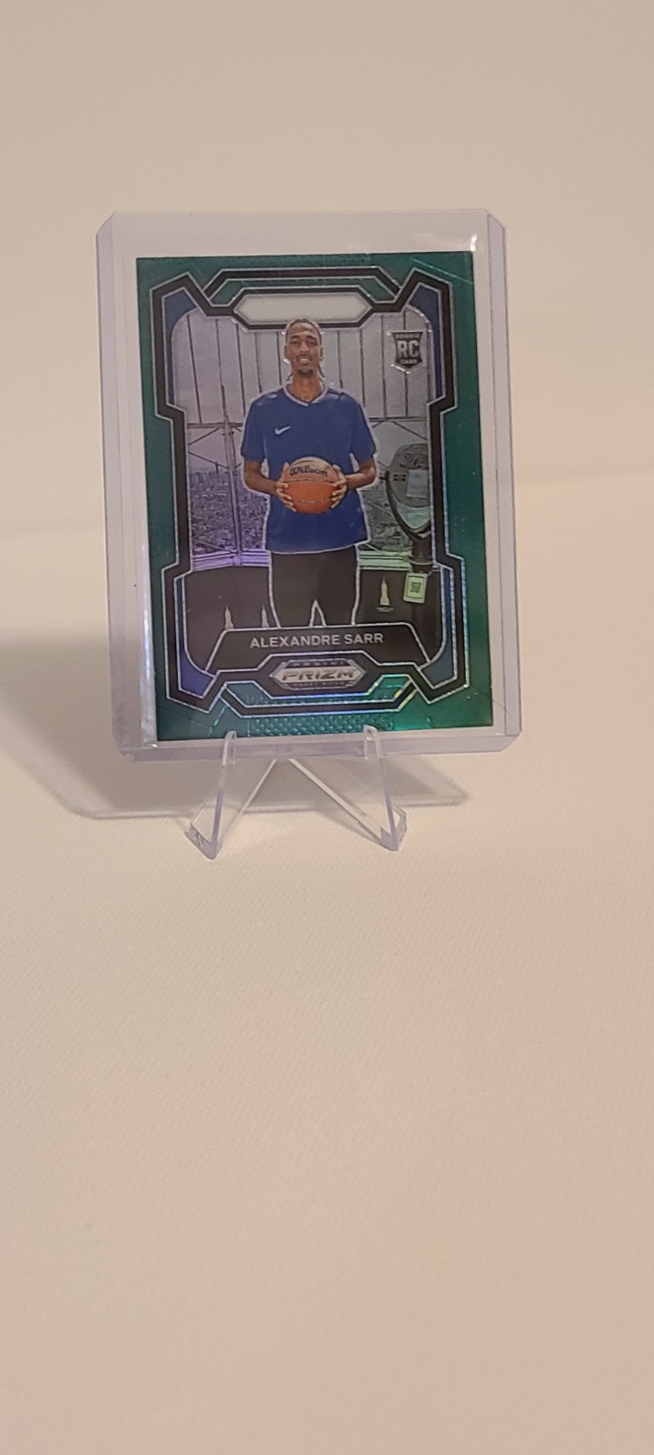 2024 Panini Prizm Draft Picks - Alexandre Sarr #52 Green Prizm (RC)