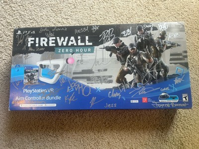 #ad Signed NEW Firewall Zero Hour PSVR Aim Controller Bundle Signed By Dev Team $135.00