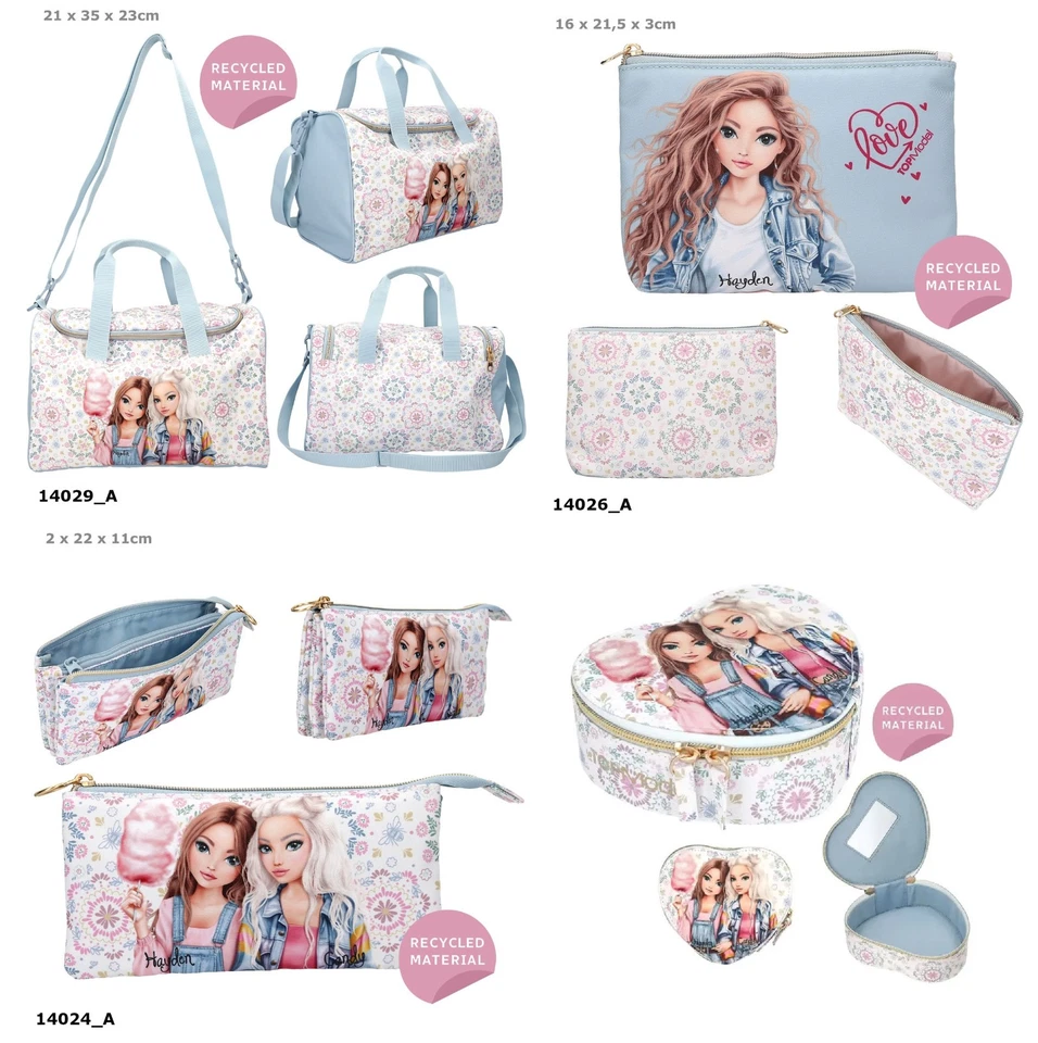 Depesche TOPModel Festival Fun Schlamper/Schatulle/Kosmetiktasche,Sporttasche Au - Bild 1 von 1