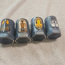 Star Wars Galaxy's Edge Droid Depot 4-Piece Ceramic Shot Glass Set R2-D2 C-3PO