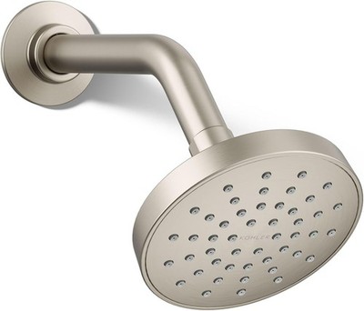 KOHLER K-33641-G-BN Elate  Single-Function Showerhead, 1.75 GPM, Powerful Flow