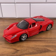 Maisto Enzo Ferrari 1/24 Scale Exotic Italian Supercar Diecast Bright Red Loose