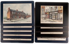Lot of 9 Pimpernel Irish Heritage Pubs Bars Cork Placemats 12x9" Excelent Cond.