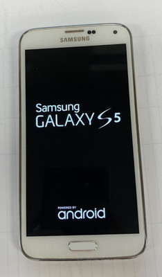Samsung Galaxy S5 SM-G900 4G LTE GSM Unlocked ATT T-Mobile 16GB White VERY GOOD