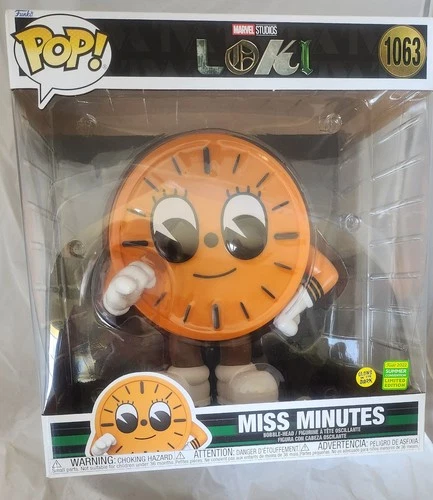 Funko Pop! Marvel Loki Miss Minutes 10" Jumbo 2022 Convention Exclusive #1063