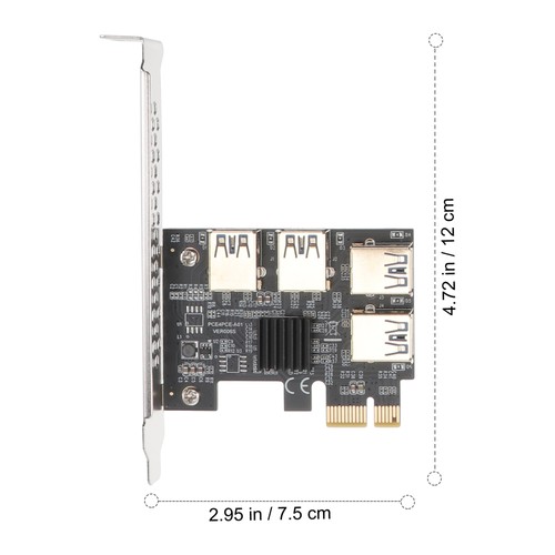 PCI-E-Adapterkarte PCI-Express-Erweiterungsadapter PCI-USB-Extender - 第 12/12 張圖片