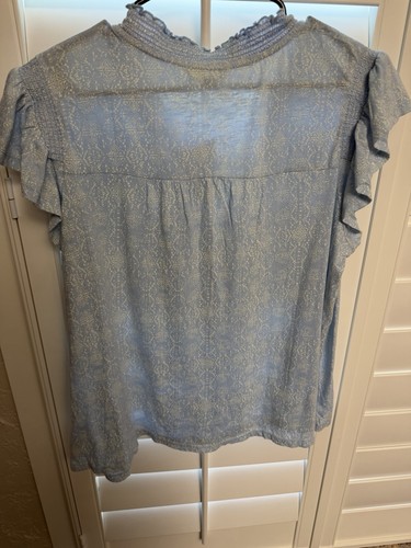 NWT Lucky Brand Womens Size XLarge Floral Top - Afbeelding 5 van 5