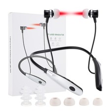 Portable Nasal and Ear Canal Irradiator Red Light Therapy Device Tinnitus Relief