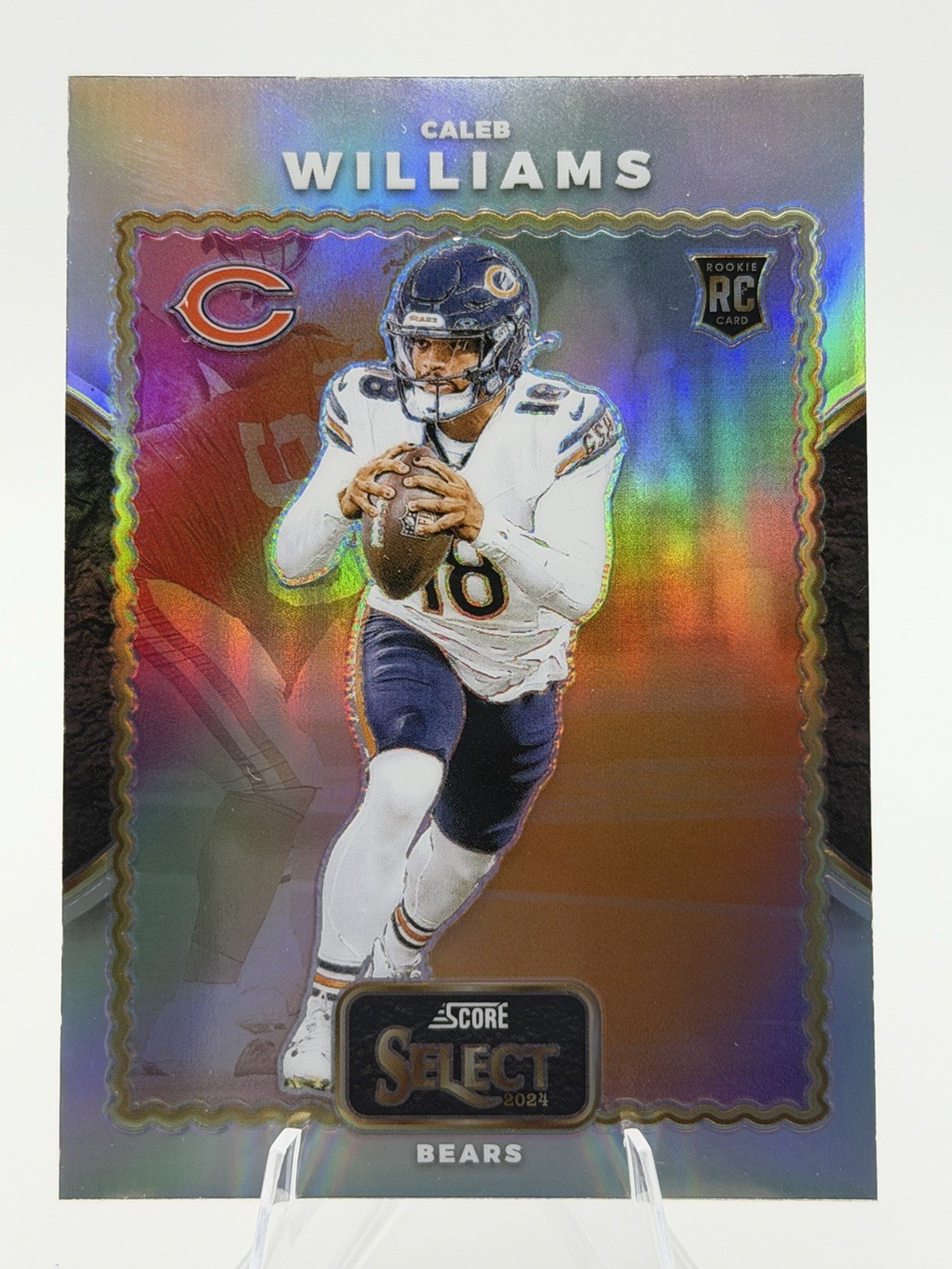2024 Panini Select Caleb Williams Score Throwback RC Rookie #21 Bears