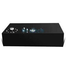 17 Gallon Top-feed Level Sender + Caps Racing Drift Fuel Cell Tank Oil Box