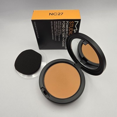  New  MAC Studio Fix Powder Plus Foundation , 24 HR Oil Control, NC27