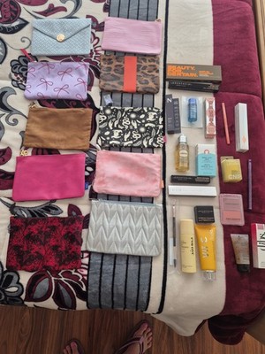 Ipsy Allure Lot Benefit First Aid Radial Ekos Anastasia  Two Pretty Uzo  Bags +