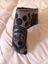 Scotty Cameron Custom Shop Limited Putter Headcover Gray Black Dots Blade