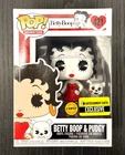 FUNKO Pop! BETTY BOOP & PUDGY #421 CHASE EE EXCLUSIVE A289 NEW w Pop PROTECTOR