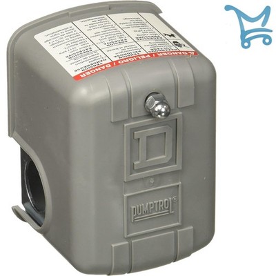 Water Pressure Switch Metal 30-50 PSI for Pumps Air Compressors  Wall Mount