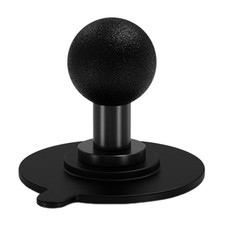 Aluminum Alloy 1inch Ballhead Suction Cup Mount 1/4 Screw For Action Cameras