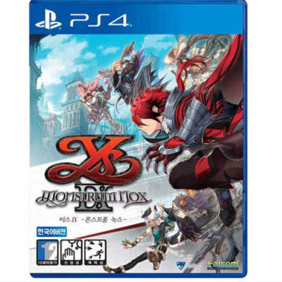 PS4 Ys IX Monstrum NOX Korean subtitles