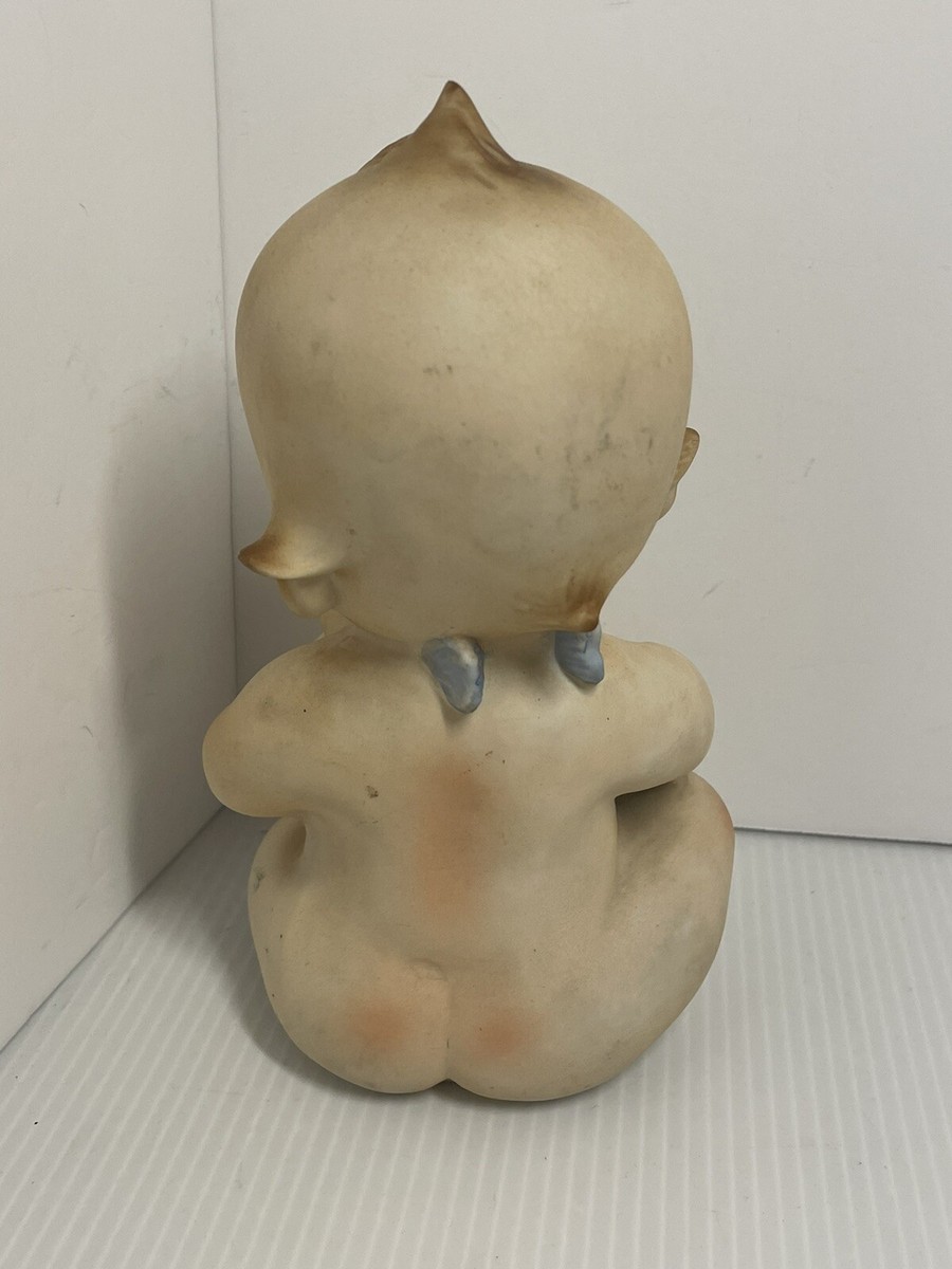 Vintage Kewpie ? porcelain ceramic Marked Japan large baby doll