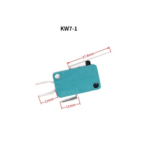 KW7 Micro Limit Switch Microswitch Snap Lever Action Micro Limit Switches - Picture 15 of 20