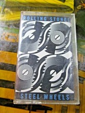 Rolling Stones Steel Wheels Cassette Tape