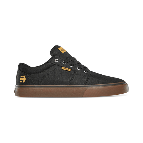 Etnies Skateboard Shoes Barge LS BlackGumSilver Mens