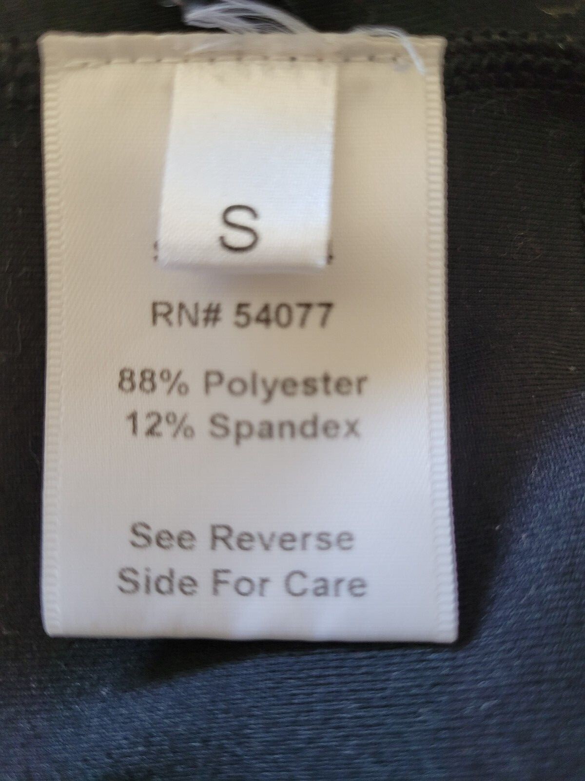 CAbi Basic Solid Black Elastic Waist Stretch Work… - image 12