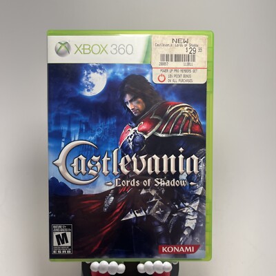 Castlevania Lords of Shadow Xbox 360 CIB Two Game Discs & Manual Complete