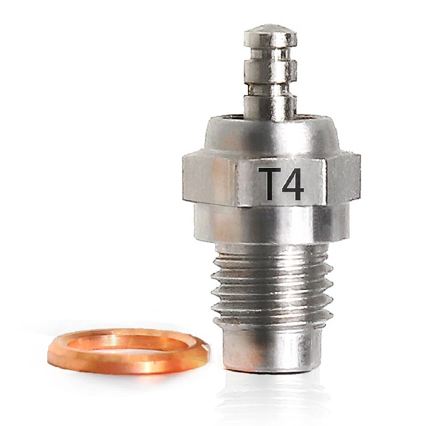 Für Red Spider/Toyan/SAITO RC Modellauto 4-Takt Methanol Motor T4 Zündkerzen - Bild 3 von 4