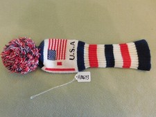 USA Pom Pom Wood Headcover HM693