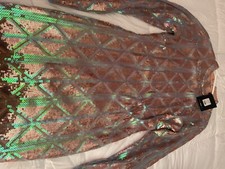 Sequin pink/irredescent dress great for all occasions 