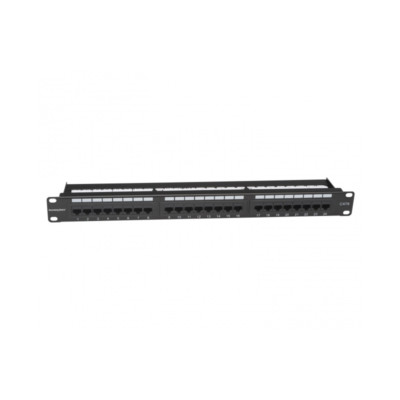Platinum Tools 661-24C6 24 Port Cat6 Non-Shielded Patch Panel