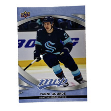 2023-24 Upper Deck MVP Hockey Card #160 Yanni Gourde - Seattle Kraken