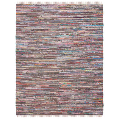 #ad SAFAVIEH Rag Rug RAR121E Handwoven Rust Multi Rug $65.85