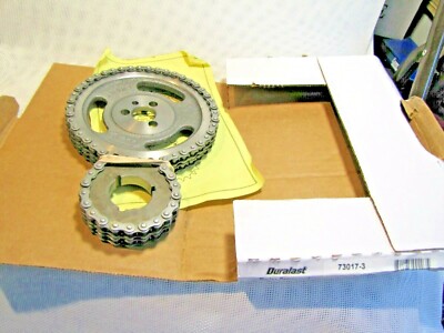 SBC 283 305 327 350 383 400 Double Roller 3 Piece Timing Set SA GEAR 73017-3
