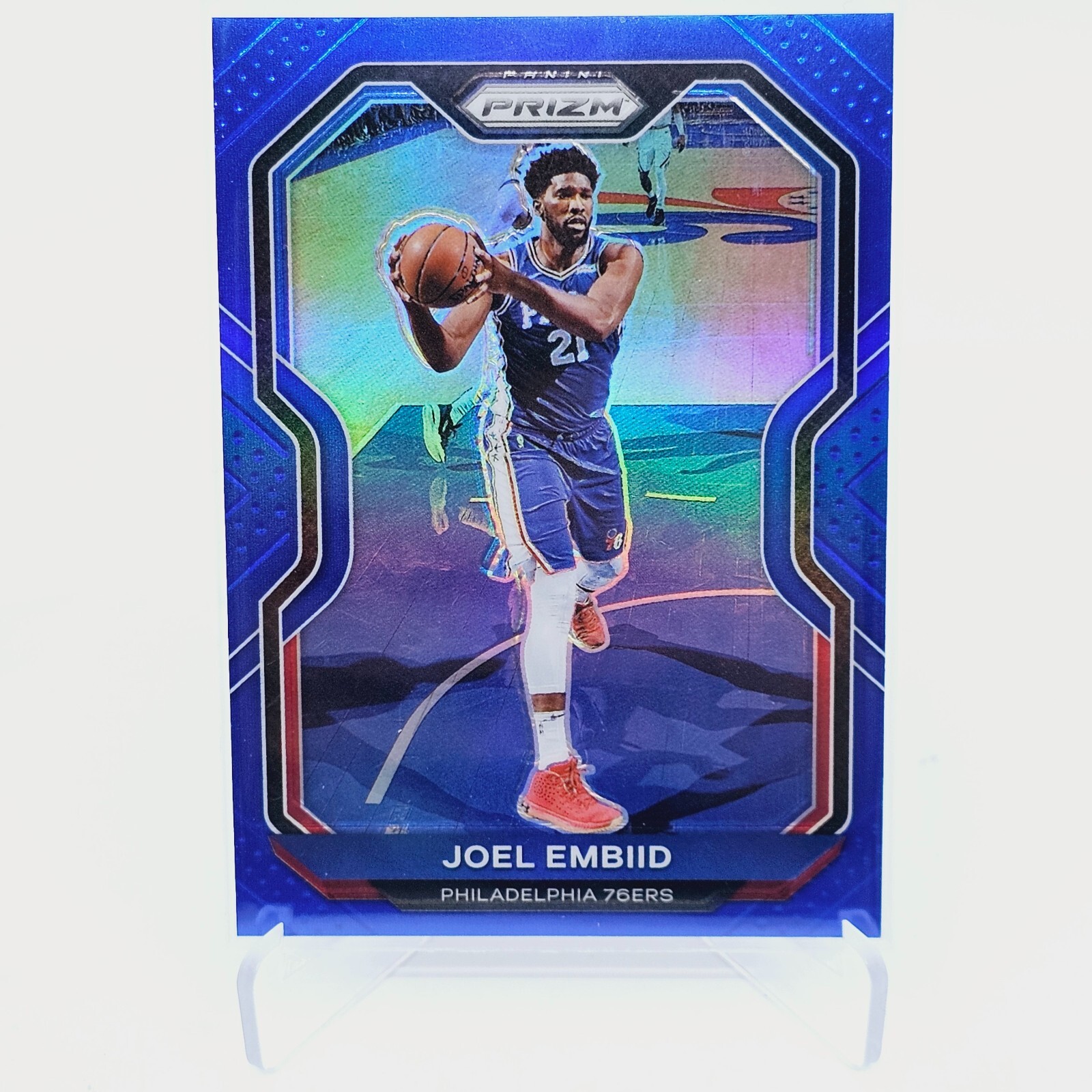 2020-21 Panini Prizm JOEL EMBIID Blue Prizm /199 #141 🔥
