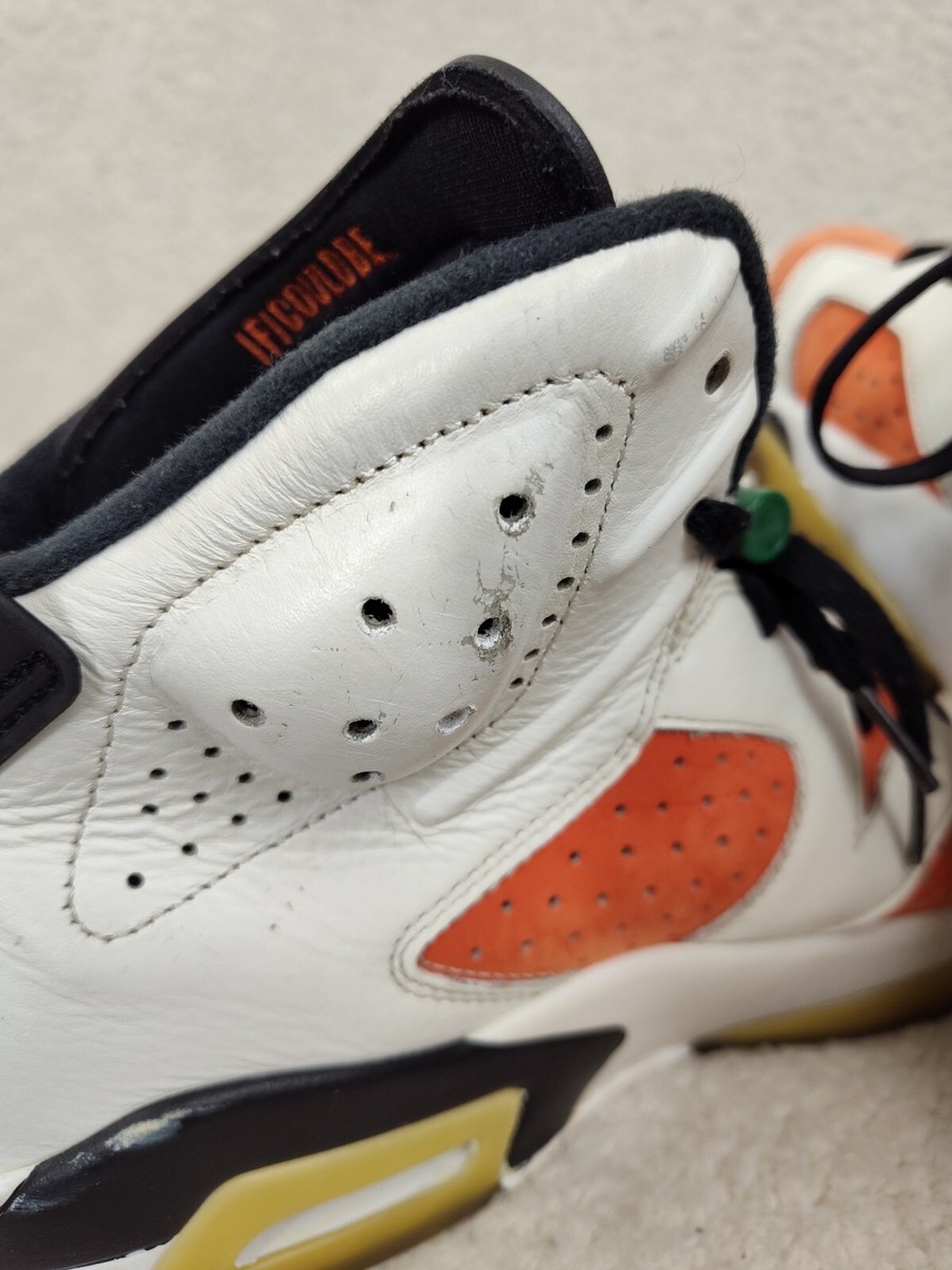 Nike Air Jordan 6 Retro Gatorade Men Sneaker 10 White