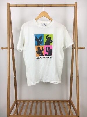 VTG 2004 iFreedom Philadelphia PA Apple Music iPod Short Sleeve T-Shirt Size M