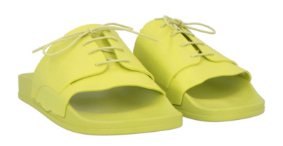 Maison Margiela Pool Sandals Lime Green Size US 10 /44EU New GL025051