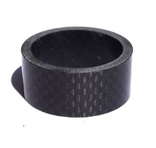 15mm Carbon Fiber Headset Spacers - 1-1/8 inch diameter - Multi-Packs