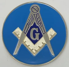 New Freemason Master Mason Car Emblem