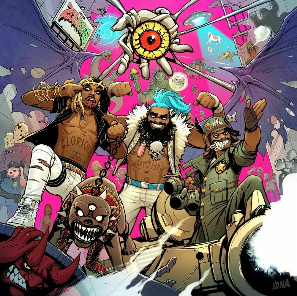 Flatbush Zombies Hip Hop Group Wall Print Poster 20x30 | eBay