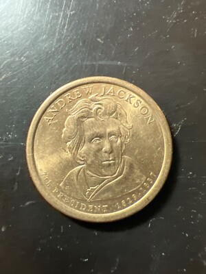 1829-1837 - 2008 (P) - Andrew Jackson RARE ONE DOLLAR COIN | eBay