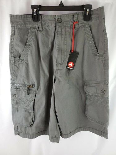 Airwalk Mens Sz. 30 Cargo Shorts - Grey 